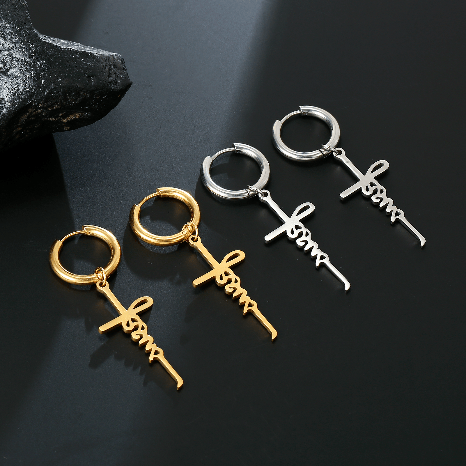 Christian Faith Earrings Lords Guidance Lord's Guidance