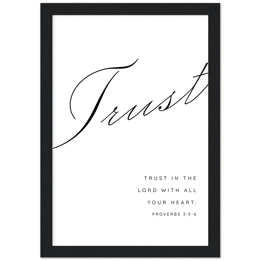 Proverbs 3:5-6 Matte Poster Wooden Frame (A4) or Printable Download | Lord's Guidance proverbs-3-5-6-matte-poster-wooden-frame-a4-or-printable-download-lord-s-guidance