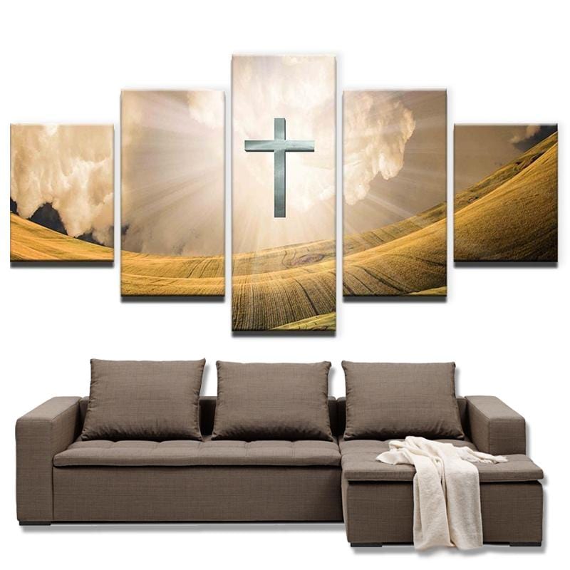 Cross Canvas Wall Art 