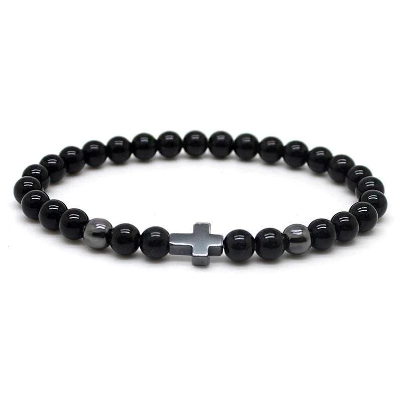 Men's Christian Beaded Bracelet Lord's Guidance