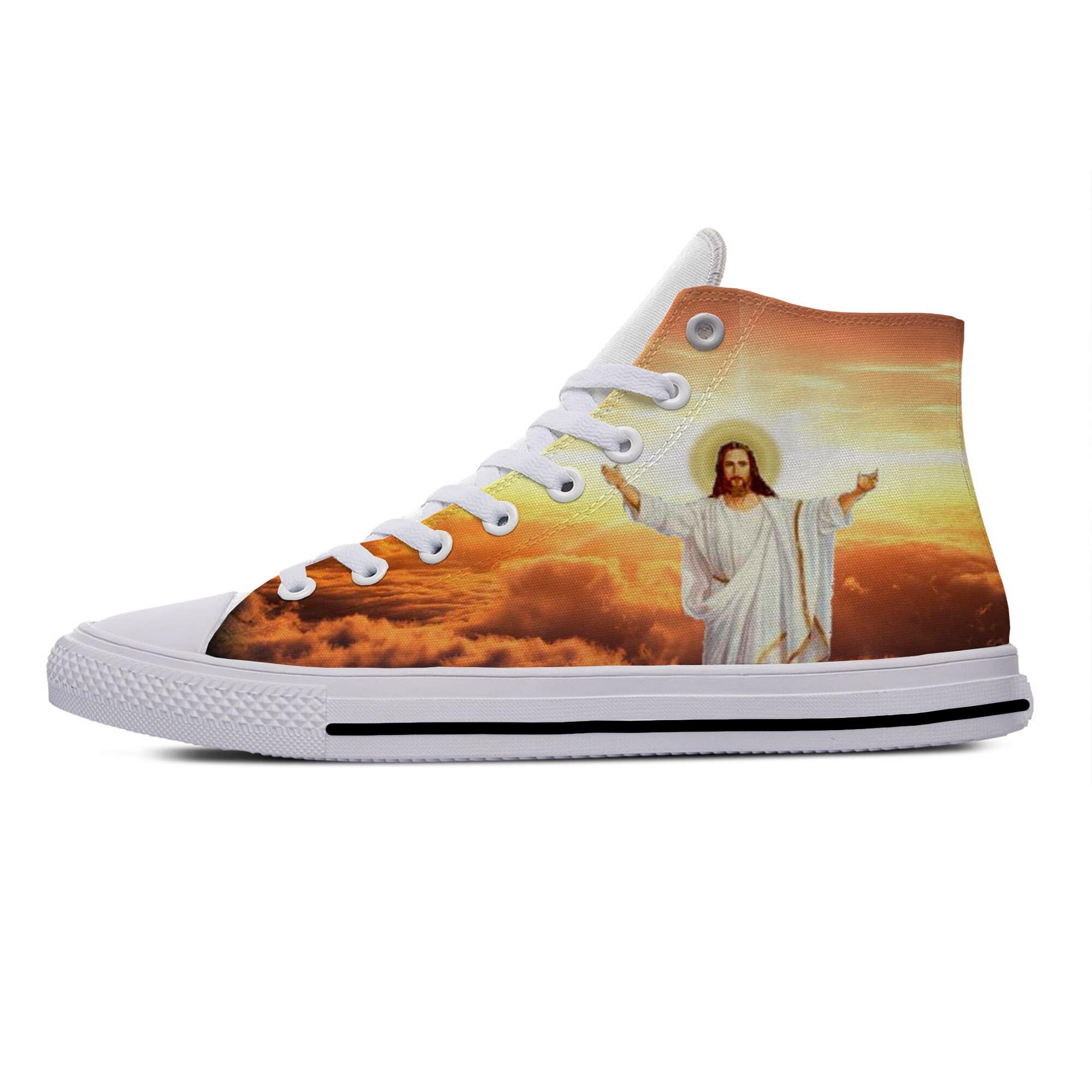 White Jesus Shoes Lord's Guidance