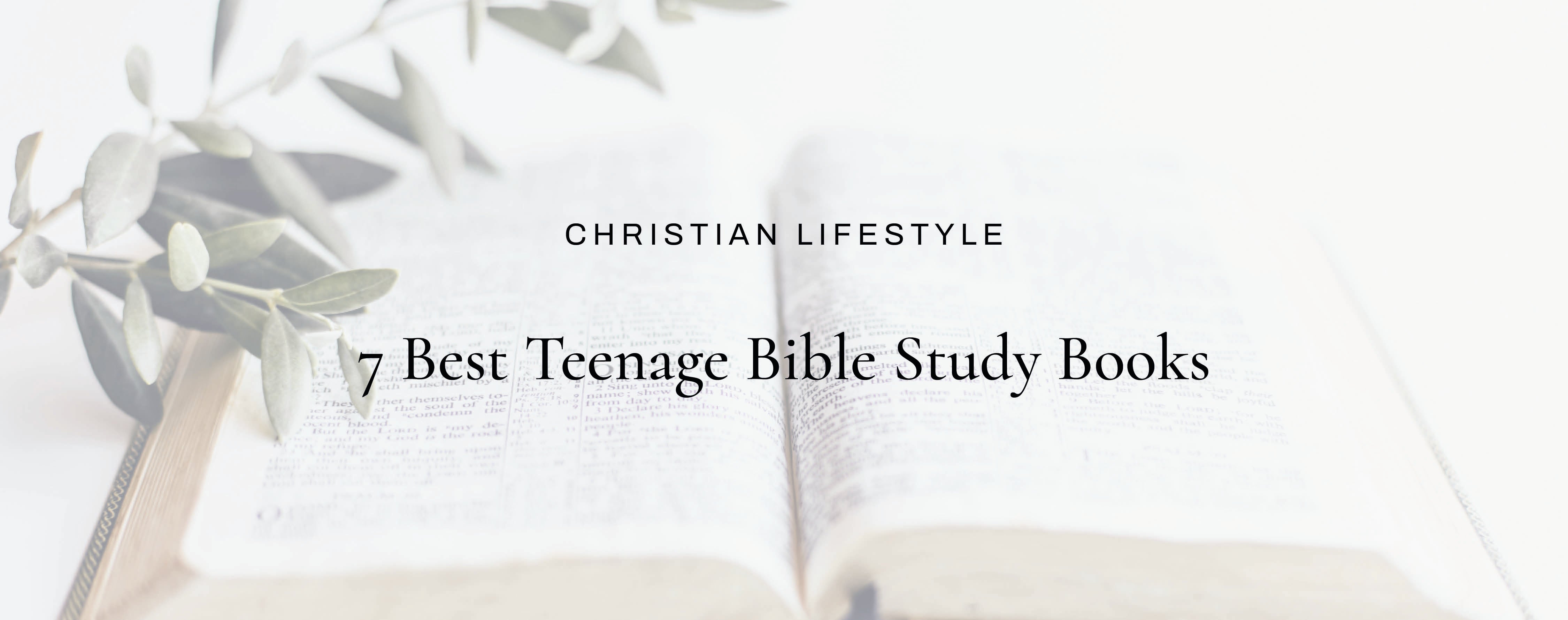 7 Best Teenage Bible Study Books[Ever] | Beginners, Young Adults ...