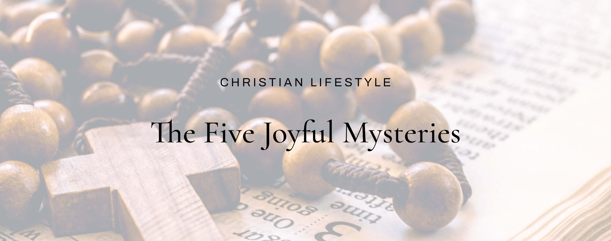 the 5 joyful mysteries