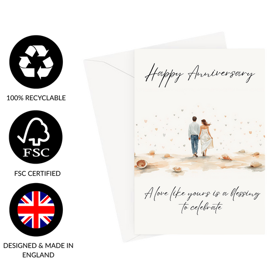 Happy Anniversary Christian Greeting Card