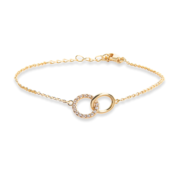 You're Amazing Double Circle Bracelet | Proverbs 3:15