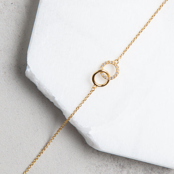 You're Amazing Double Circle Bracelet | Proverbs 3:15