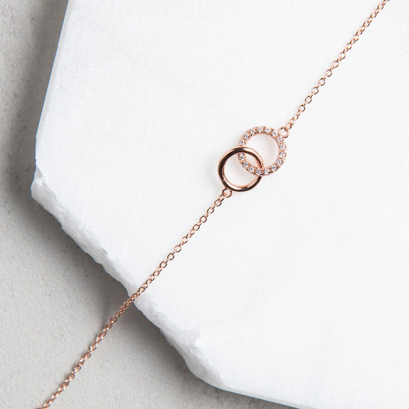 Mommy And Me Double Circle Bracelet | Ezekiel 16:44
