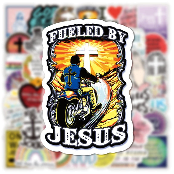 Christianity Prayer Phrases Graffiti Stickers