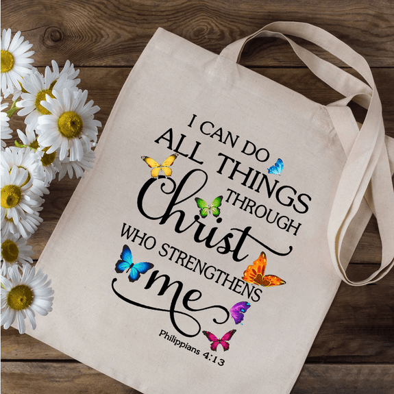 24 Pc Say Something Tote Bag Asst 12 Sayings