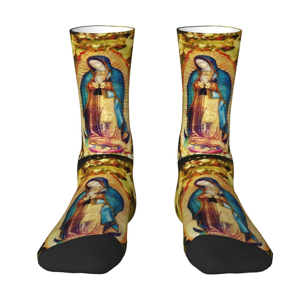 Virgin Mary with Cherubs Socks