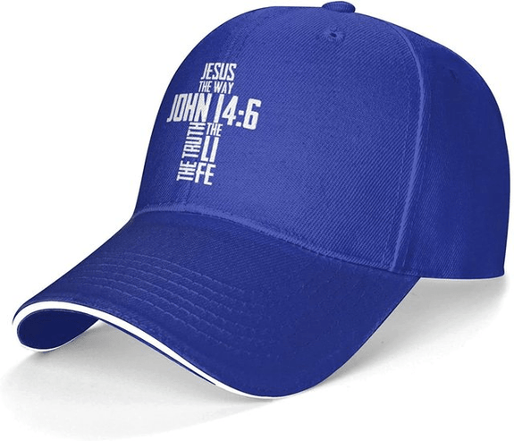 John 14:6 Bible Verse Baseball Cap