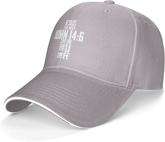 John 14:6 Bible Verse Baseball Cap
