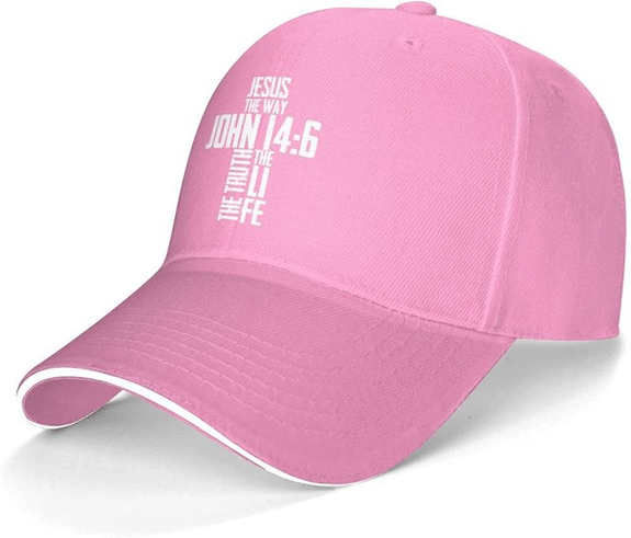 John 14:6 Bible Verse Baseball Cap