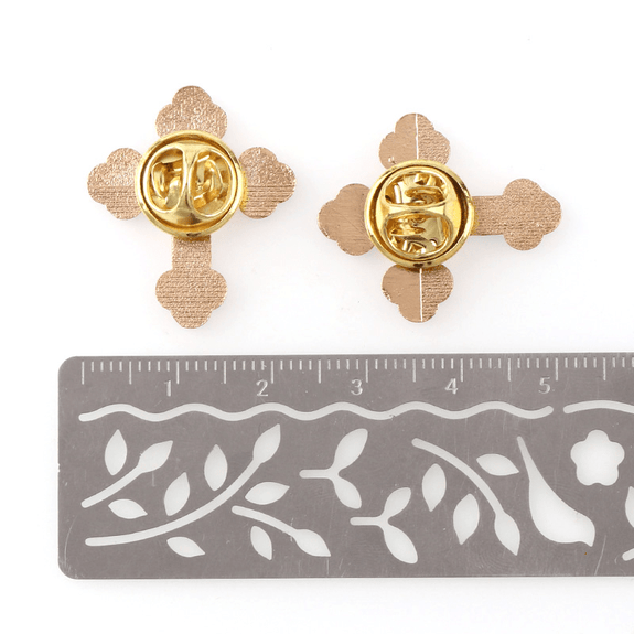 Christian Cross Symbol Colored Enamel Pins