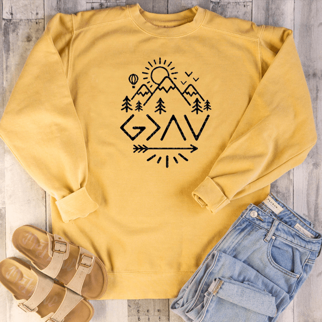 Highs and Lows Mountain Sweatshirt