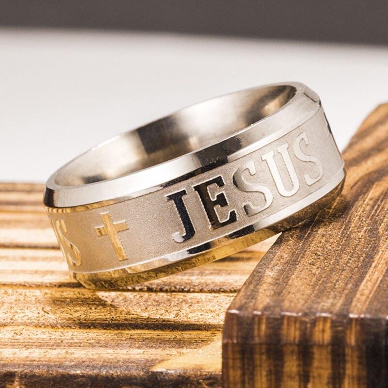 jesus name ring letters