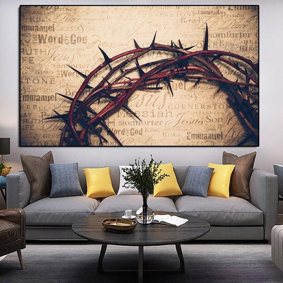 crown of thorns painting