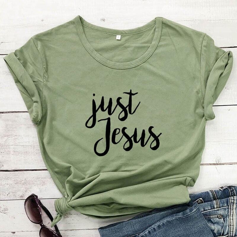 just jesus t-shirt