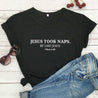 jesus-took-naps-shirt black