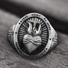 sacred heart signet ring