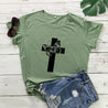christian butterfly-cross-shirt