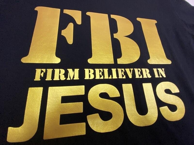 fbi-jesus-shirt design