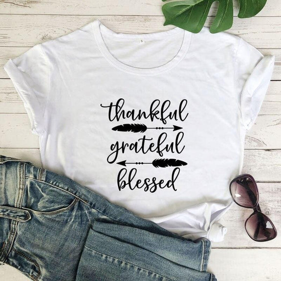 thankful-grateful-blessed-shirt white