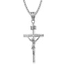 jesus necklace platinum