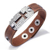 cross-cuff-bangle-bracelet brown
