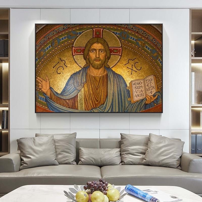 jesus-on wall art