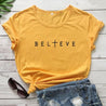 believe-cross-shirt for women