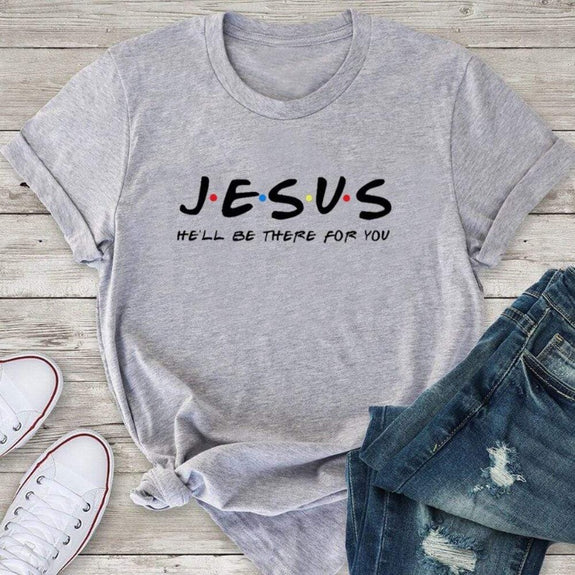 friends tshirt jesus