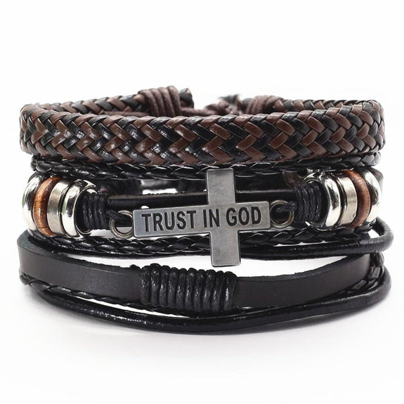 trust in god bracelet