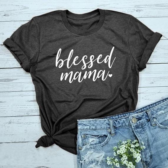 blessed-mama-shirt-black