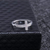 women's diamond cross ring christian