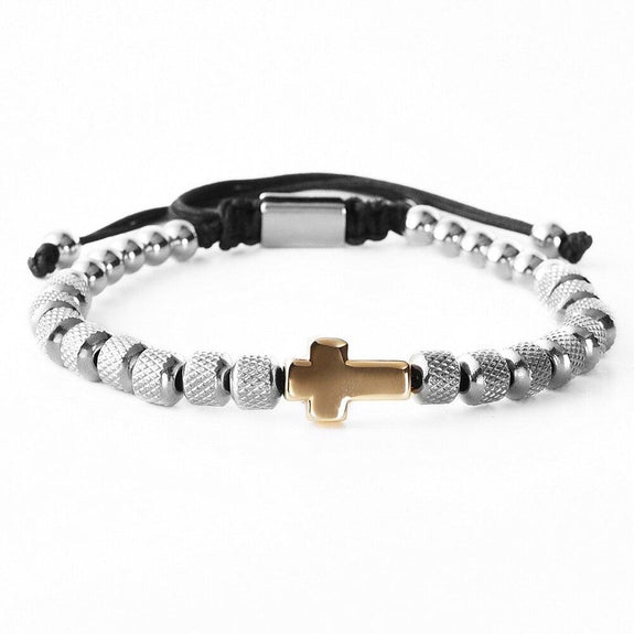 ross bead bracelet premium steel