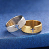 christian rings for women silvered