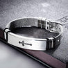 christian-cross-bracelet steel