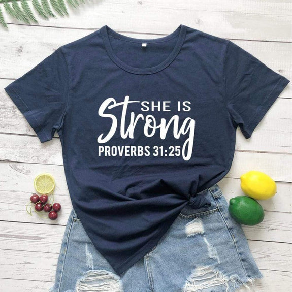proverbs 31 25 shirt women