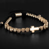 mens-beaded-cross-bracelet-with-stainless-steel gold
