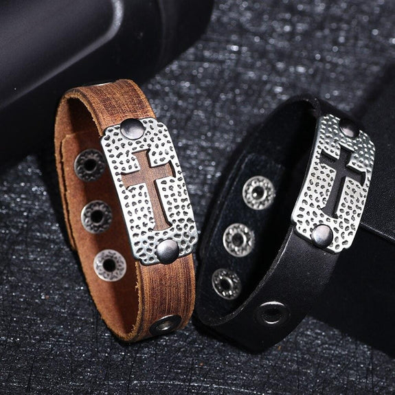 cross-cuff-bangle-bracelet mens