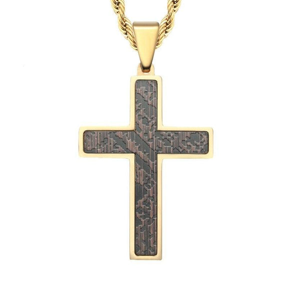mens chain with cross pendant