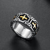 christian cross-ring