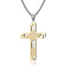 padre nuestro cross necklace