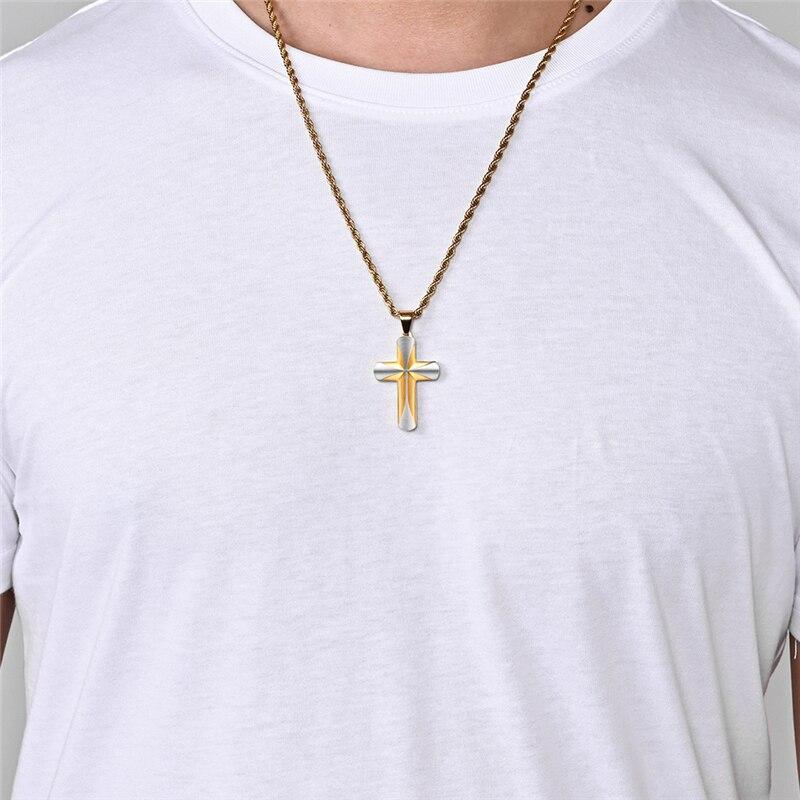 cross pendant for christian men