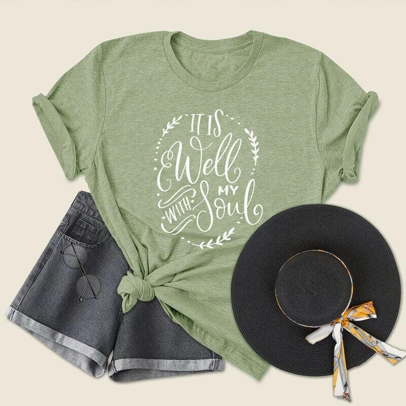 it-is-well-with-my-soul-women t-shirt