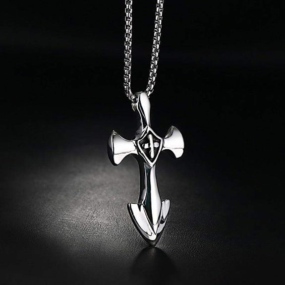 Cross Necklace Vintage stainless steel