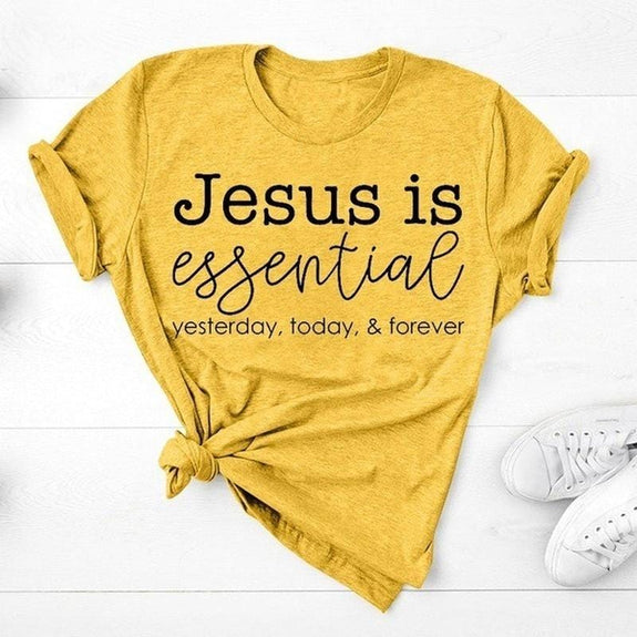 jesus-is-essential-shirt women