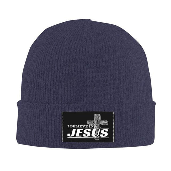 I Believe In Jesus Beanie Hat