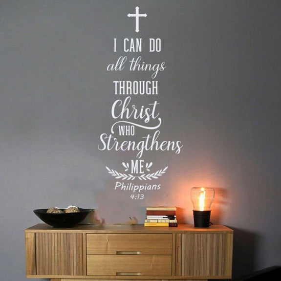 i can do all things through christ who strengthens me sticker